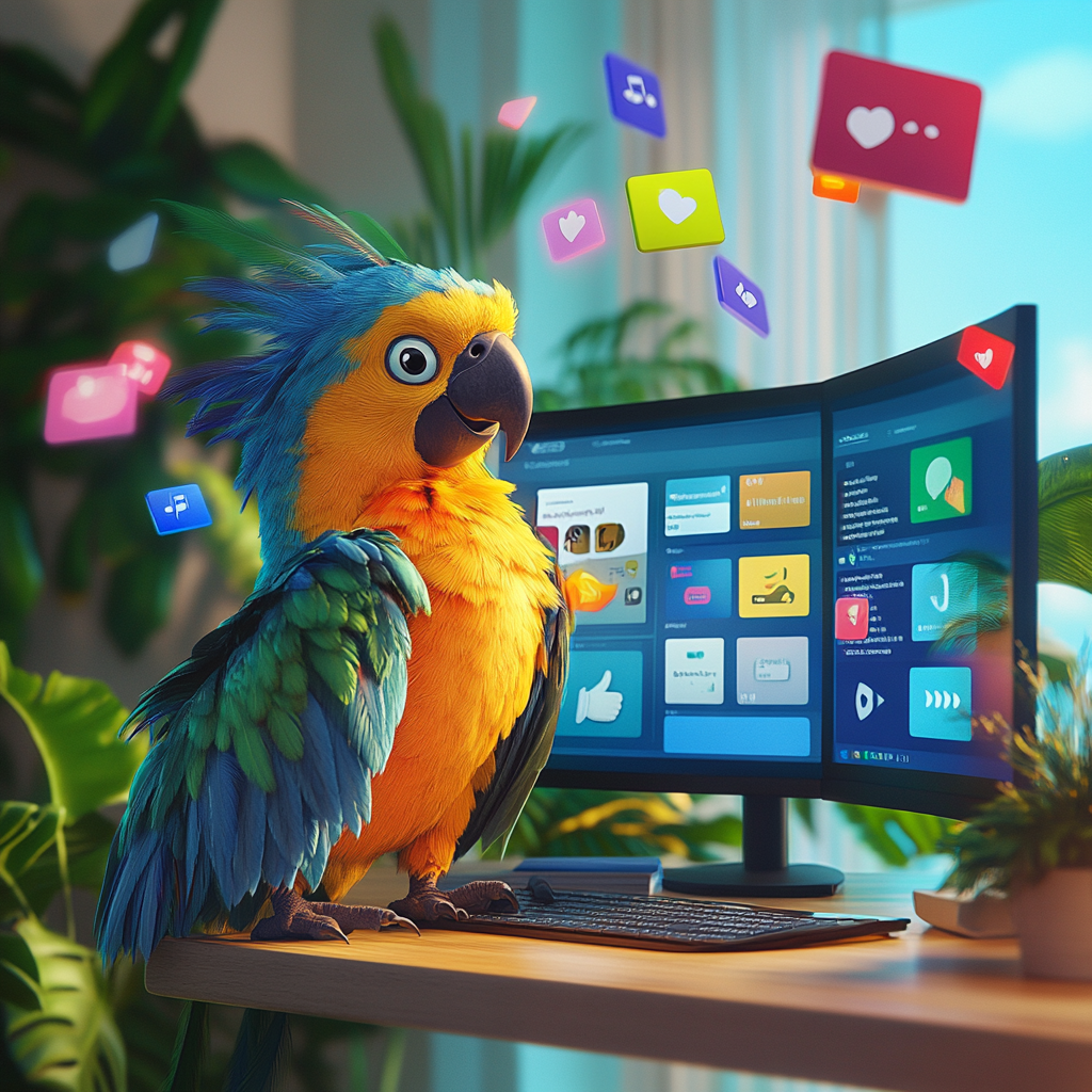 marketing créé avec l'IA