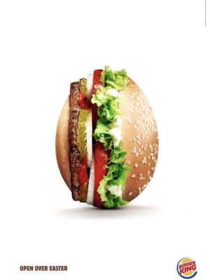 campagne Burger King pour Paques